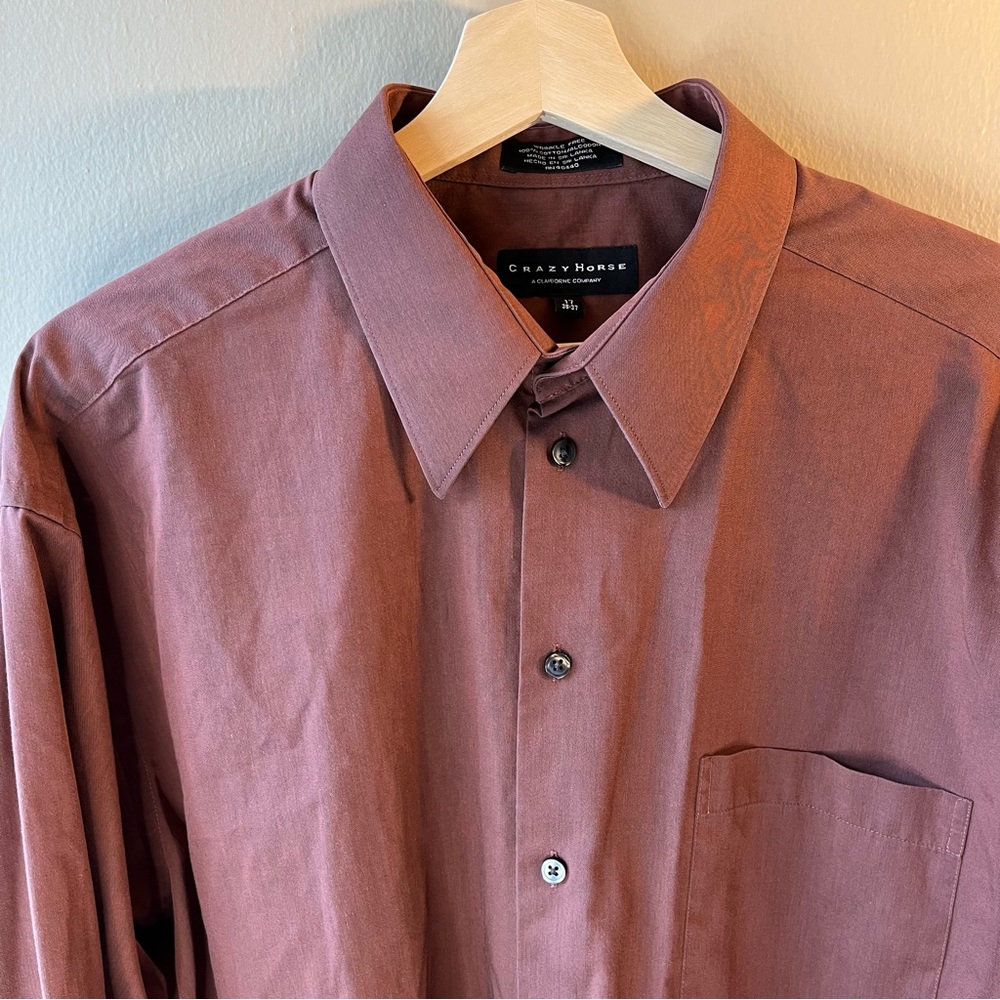 🎉HOST PICK 3/19!🎉 Crazy Horse Wrinkle Free Long Sleeve Dress Shirt